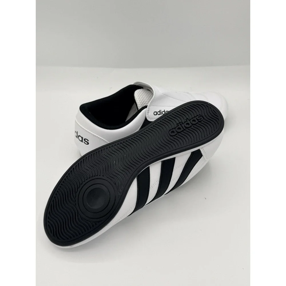 Adidas Women's Tekwen Slip-On casual sneakers in a white and black